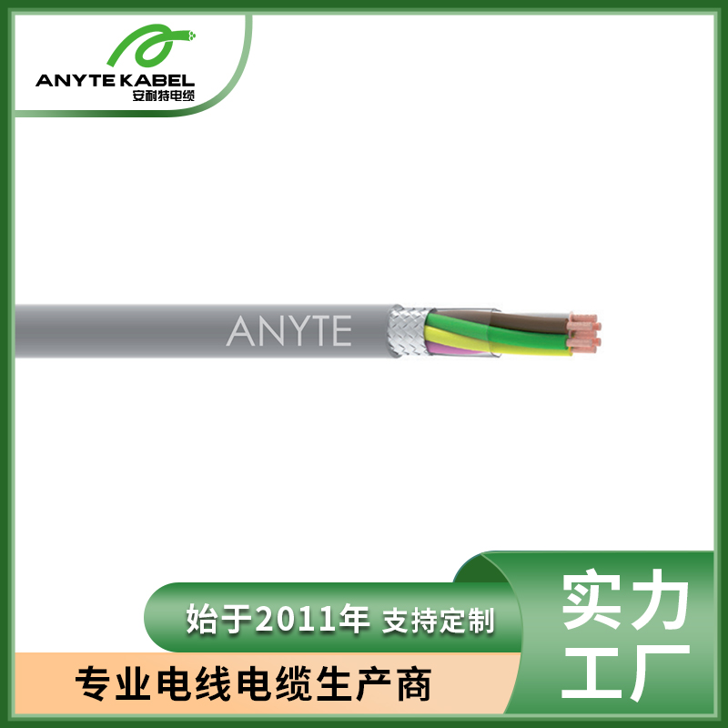 出口美国UL认证编织铝箔屏蔽PLTC托盘仪表电缆